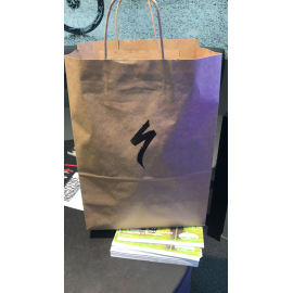  PAPER BAG FOR BIKE HANDOVERS AND FOR CUSTOMER PURCHASE