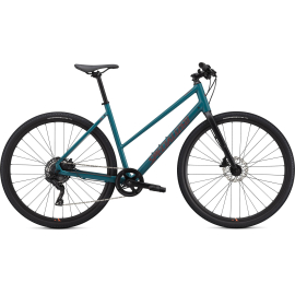 SPECIALIZED SIRRUS X 2.0 STEP THROUGH VN Dusty Turquoise / Rocket Red / Black Reflective