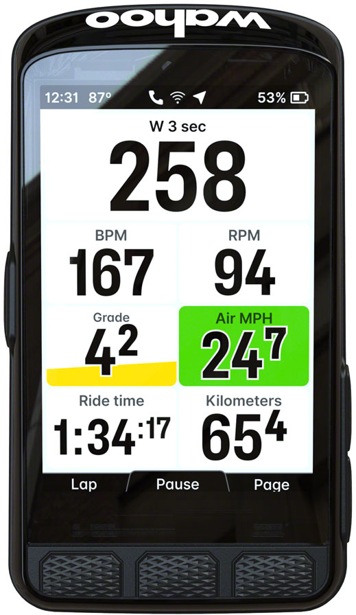 Wahoo ELEMNT ACE GPS Bike Computer The Bike Factory