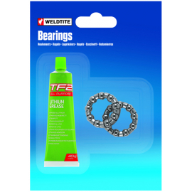 Loose bearings with grease